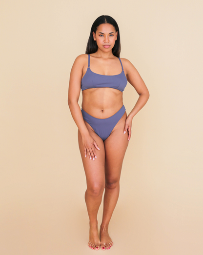 Bold bottom - Blue poppy