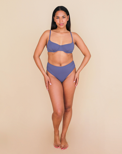 Comfort top - Blue poppy
